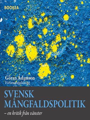 cover image of Svensk mångfaldspolitik